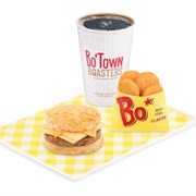 Sausage Egg & Cheese Biscuit Combo