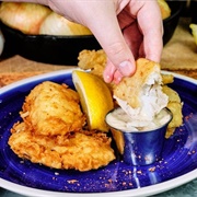 Fried Pacific Cod
