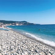 Pebble Beaches of Nice, France