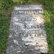 Eston Hemings' Grave, Madison