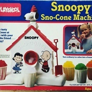Snoopy Sno Cone Machine