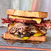 Barbecue Bologna Sandwich