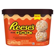 Reese's Mini Pieces Vanilla Ice Cream