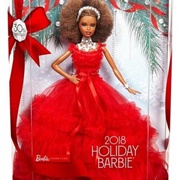 2018 Holiday Barbie (AA)