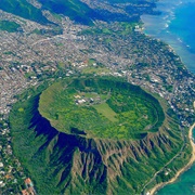 Diamond Head at Oahu, Hawaii