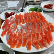 Rainbow Trout Sashimi