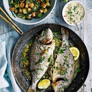 Roasted Sea Bream