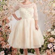 Tea Length Wedding Dress