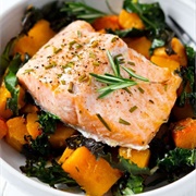 Roasted Butternut Squash Fish