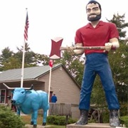 Paul Bunyan and Babe, Maine