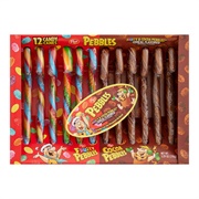 Fruity & Cocoa Pebbles Candy Canes