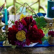 Jewel Tones With Metallic Accents Decor