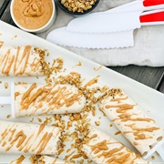 Peanut Butter Cup Drizzle Popsicle