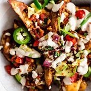 Nacho Sweet Potato Wedges