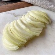 Horizontal Onion Slices