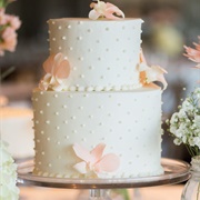 Polka Dot Wedding Cake