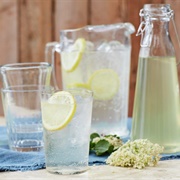 Elderflower Cordial With Water