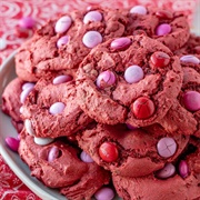 Red Velvet M&M Cookie