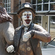 J.P. Patches Statue