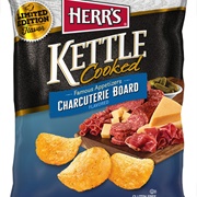 Herr's Kettle Cooked Charcuterie Board