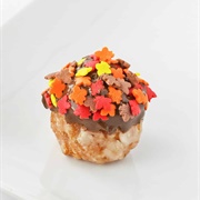 Red Velvet Acorn Donut