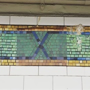 Times Square Station Fake Tiles