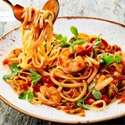 King Prawn Linguine