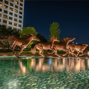 'Mustangs of Las Colinas'