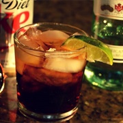 Rum & Diet Coke