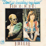 "Don't Go Breaking My Heart (With Kiki Dee)/Snow Queen" (1976)