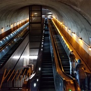Rosslyn Metro Escalator