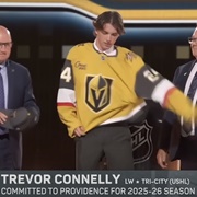 Trevor Connelly (American) - 19th Overall Draft Pick 2024 by the Vegas Golden Knights
