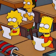S14.E3: Bart vs. Lisa vs. 3rd Grade