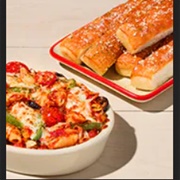 Oven-Baked Veggie Pasta