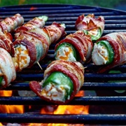 Grilled Jalapeño Poppers