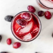 Sparkling Grape Juice With Cocoa