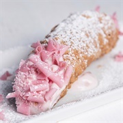 Valentine's Day Cannoli Shell