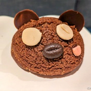 Bob's Teddy Bear Chocolate Cream Puff