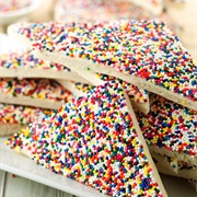 Fairy Bread on Cranberry Pumpkin Seed Bread
