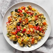 Roasted Vegetable Couscous Salad
