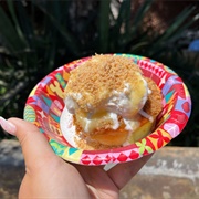 Pineapple Crisp Sundae