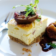 Savory Gorgonzola Cheesecake