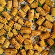 Roasted Baby Sweetcorn