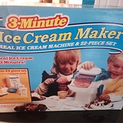 3 Minute Ice Cream Maker
