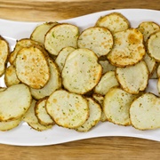 Horizontal Potato Slices