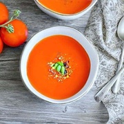 Red Pepper, Tomato & Carrot Soup