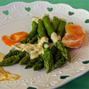 Orange and Asparagus