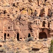 Puye Cliff Dwellings, New Mexico, USA