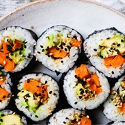 Miso Sweet Potato California Roll