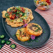 Funnel Cake Taco Shell